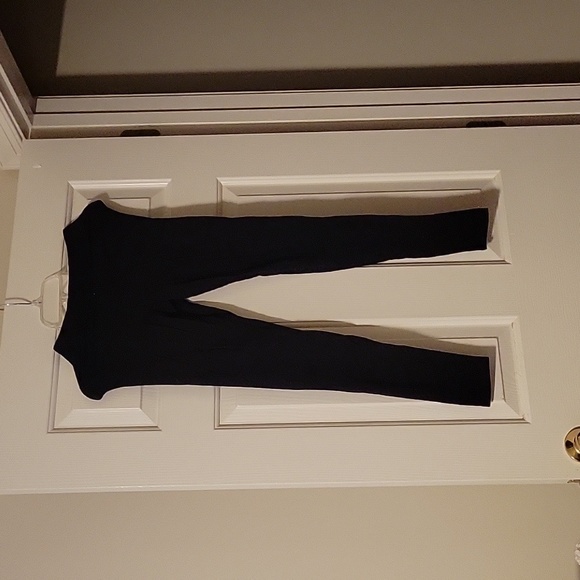 PINK Black Leggings - Picture 1 of 7